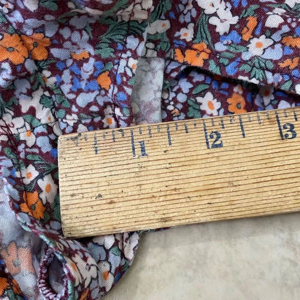Anthropologie Womens High Waisted Shorts S Colorful Boho Festival Hippie Artsy - Picture 10 of 10